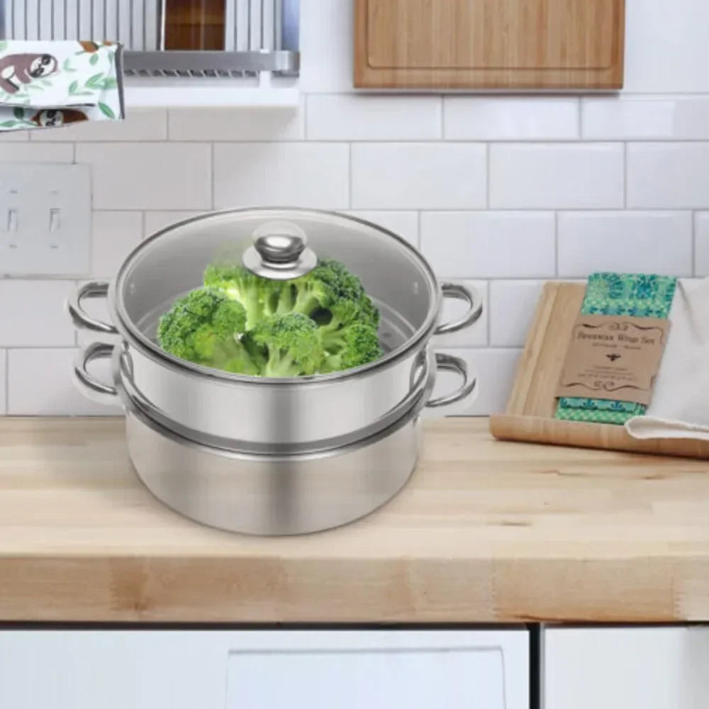 5-layer 26cm Stainless Steel Boilers Steamer Steam Cooker