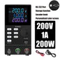 KUAIQU Programmable Adjustable Regulated Lab Bench Power Supply With RS-232 PC Software 300V 200V 1A 30V 10A Memory Storage