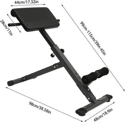 Chair Hyper BenchHome Gym Fitness, Multi-Functional Bench