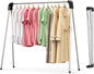 Clothes Drying Rack Foldable 55 Inch Laundry Rack Indoor Outdoor