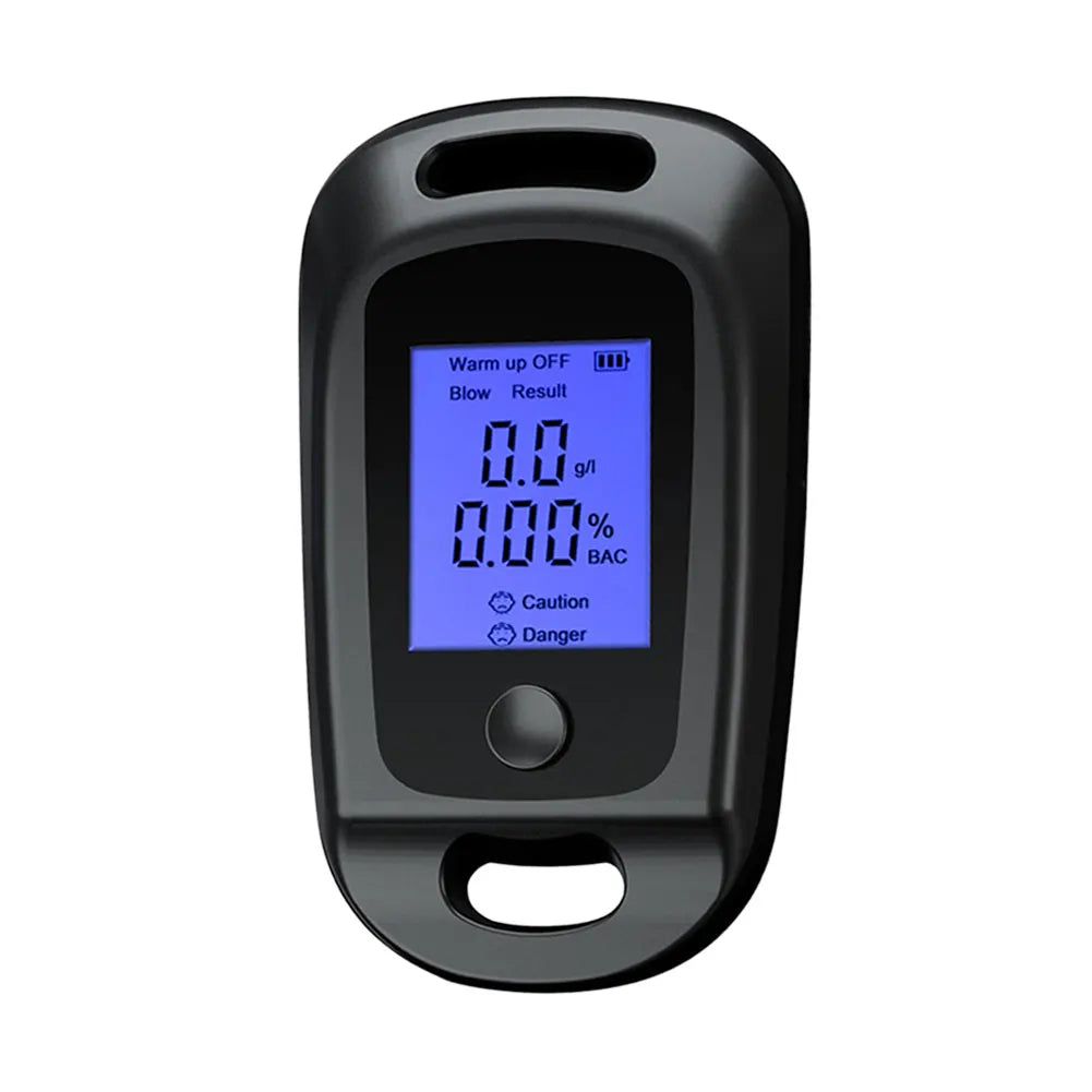 Alcohol Tester Digital Alcohol Detector LCD Display Breathalyzer Police Alcotester Professional Grade Accuracy Alcoholmeter New