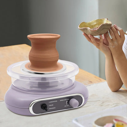 Pottery Wheel Machine, 24W Electric Pottery Wheel Kit with Sculpting Tools