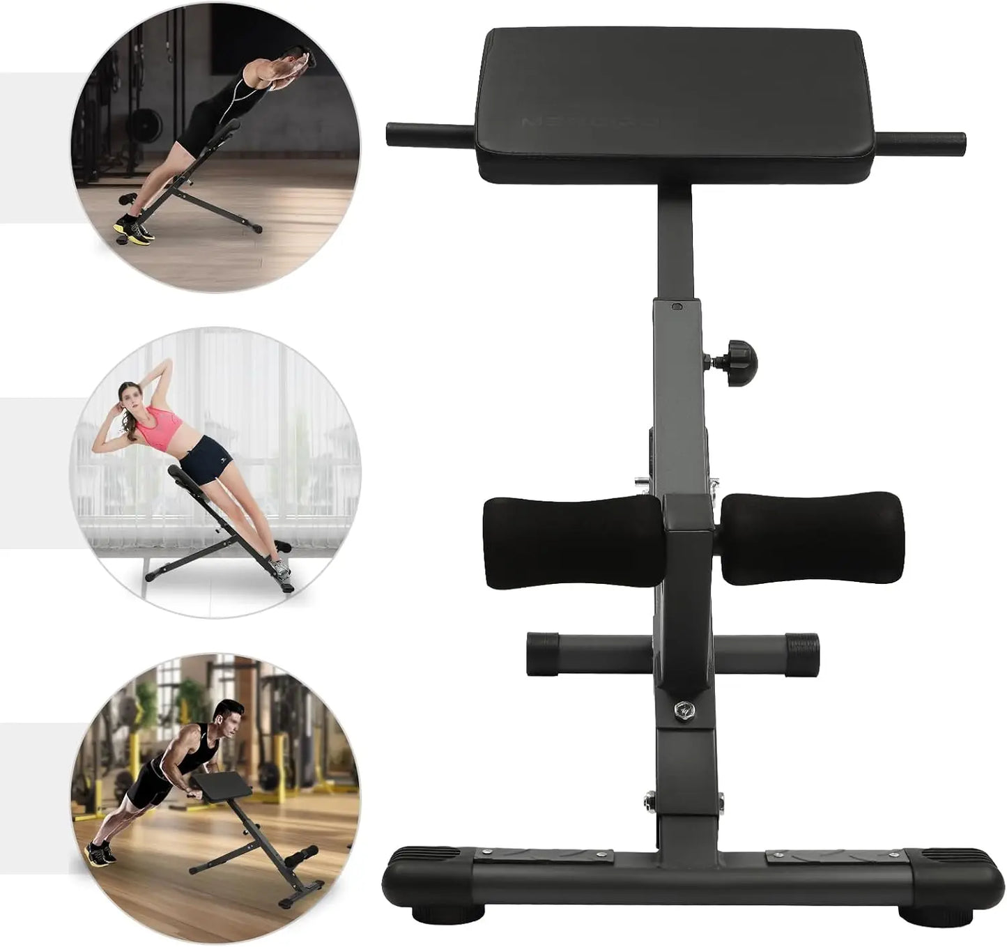 Chair Hyper BenchHome Gym Fitness, Multi-Functional Bench