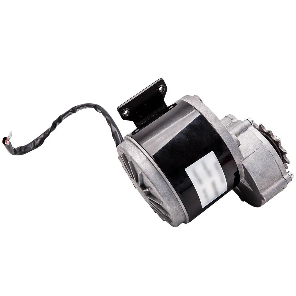 24V 350W 3000RPM Reduction DC Electric Motor w/ 13 Tooth Sprocket Gear