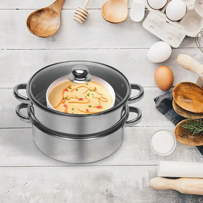5-layer 26cm Stainless Steel Boilers Steamer Steam Cooker