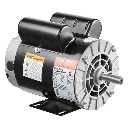 2/3/3.7HP Air Compressor Motor 230V Single Phase Electric Motor 3450RPM