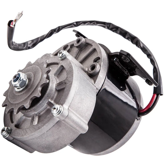 24V 350W 3000RPM Reduction DC Electric Motor w/ 13 Tooth Sprocket Gear