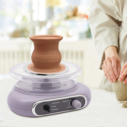 Pottery Wheel Machine, 24W Electric Pottery Wheel Kit with Sculpting Tools