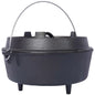8QT Pre-Seasoned Cast Iron Dutch Oven & Skillet Lid - , BBQs,