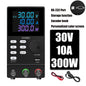 KUAIQU Programmable Adjustable Regulated Lab Bench Power Supply With RS-232 PC Software 300V 200V 1A 30V 10A Memory Storage