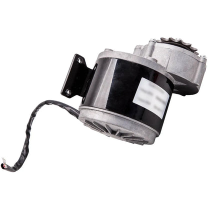 24V 350W 3000RPM Reduction DC Electric Motor w/ 13 Tooth Sprocket Gear