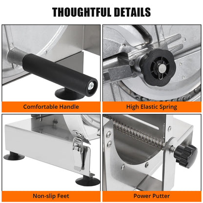 Commercial Vegetable Slicer Manual Potato Tomato Slicing Machine Onion S