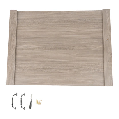 30 x 22" Large Solid Wood Noodle Board Stove Cover with Handle,