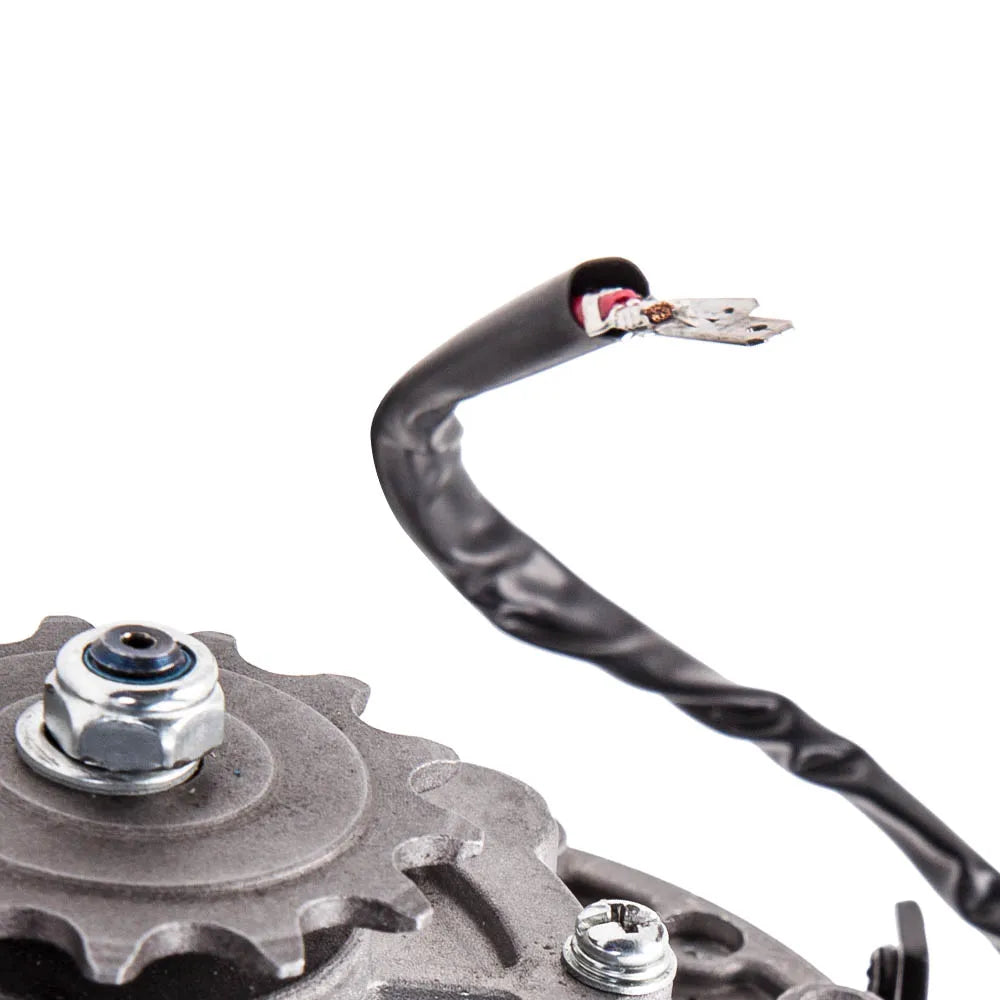 24V 350W 3000RPM Reduction DC Electric Motor w/ 13 Tooth Sprocket Gear