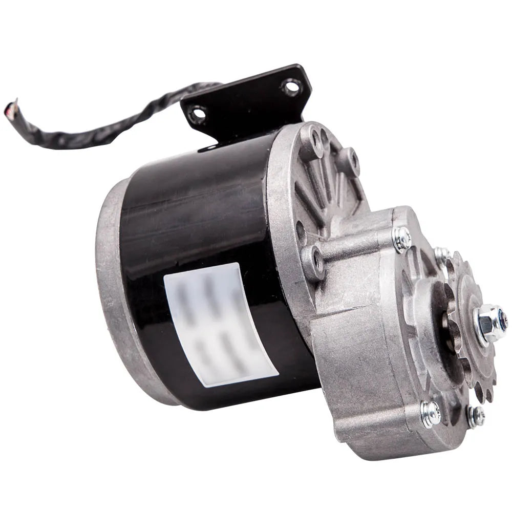 24V 350W 3000RPM Reduction DC Electric Motor w/ 13 Tooth Sprocket Gear