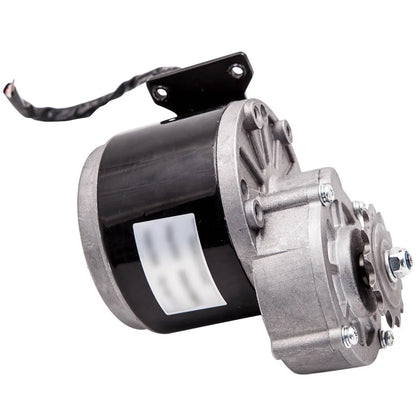 24V 350W 3000RPM Reduction DC Electric Motor w/ 13 Tooth Sprocket Gear